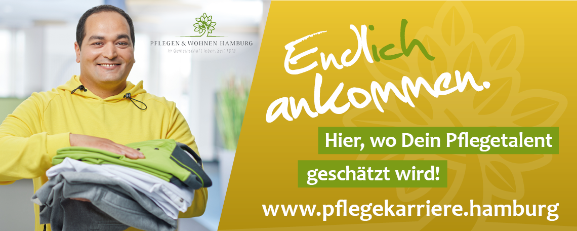 GESUNDHEITS- UND PFLEGEASSISTENTEN (M/W/D) PFLEGEN & WOHNEN FINKENAU, 1. Bild